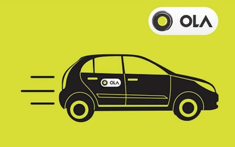 Ola Cabs Screen