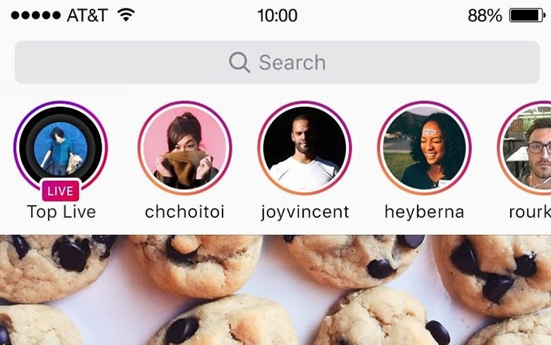 Instagram live video