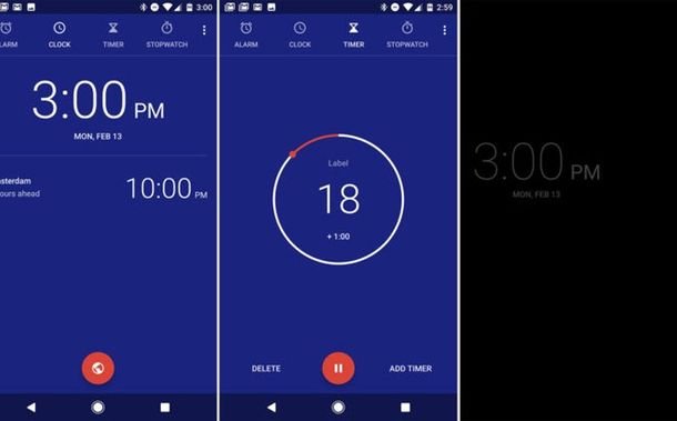 Google Clock App