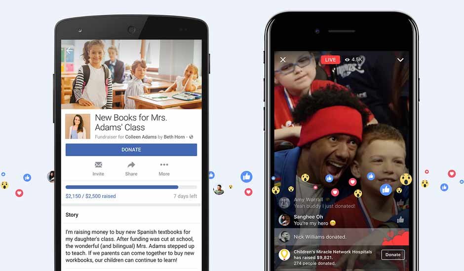 Facebook Personal Fundraisers