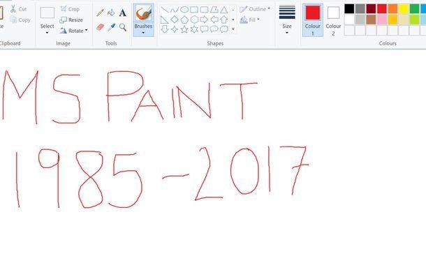 Microsoft Paint