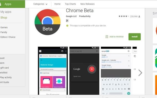 Chrome Beta 63 For Android