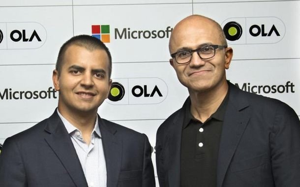 Ola Microsoft Partnership
