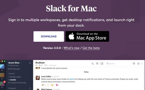 install slack for mac