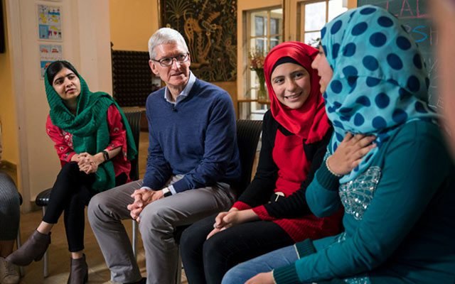 Apple Teams Up Malala Fund