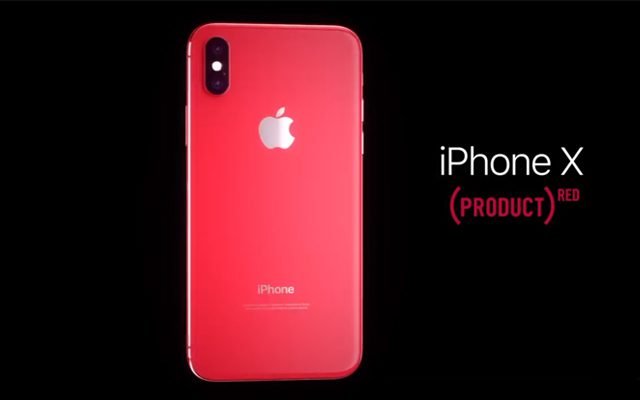 Apple Red iPhone X