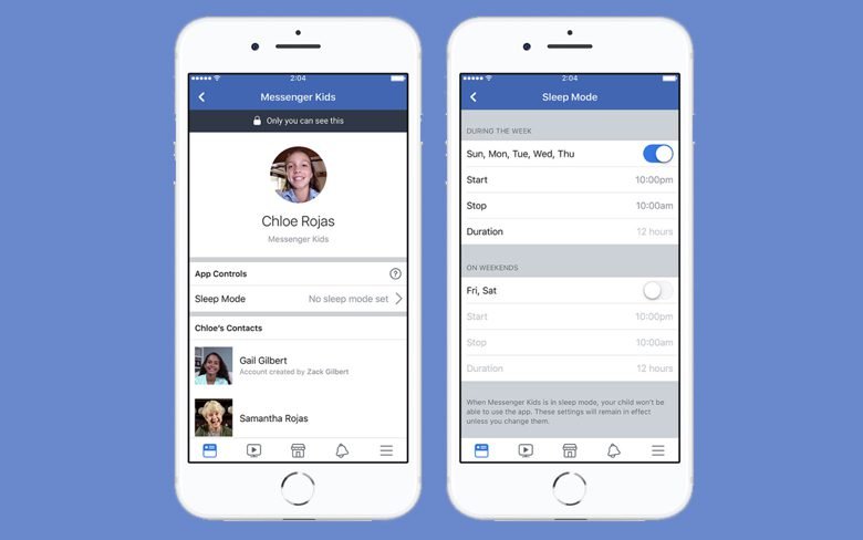 Facebook brings sleep mode to Messenger Kids providing more control to ...