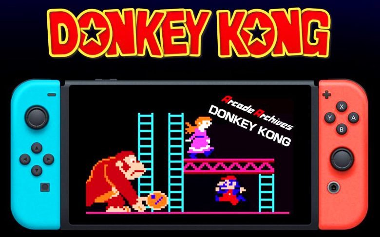 retro donkey kong handheld game