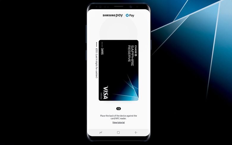 Chase Pay and Samsung Pay