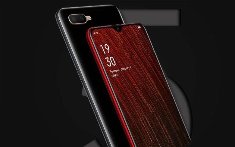 Oppo A5s Waterdrop Notch Display