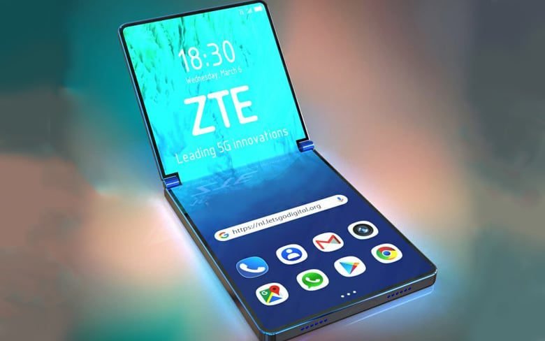 ZTE Folding Phone Renders