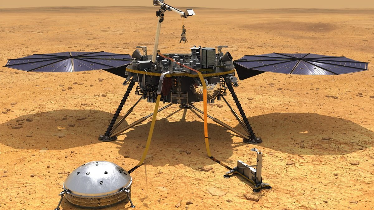 NASA Mars InSight Lander Marsquake