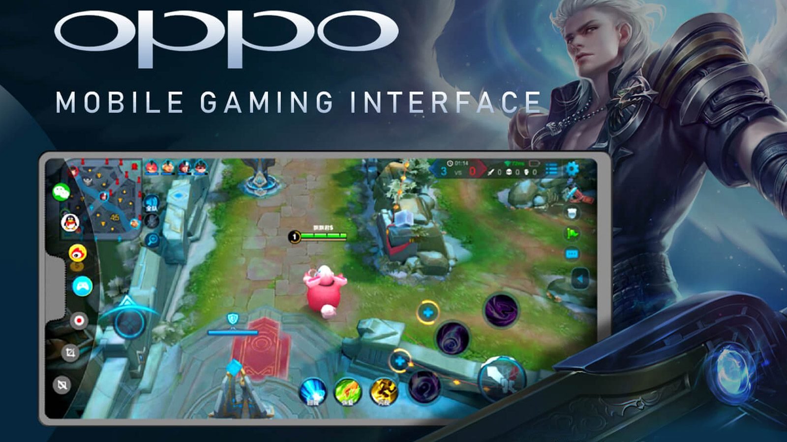 Oppo Mobile Gaming Interface