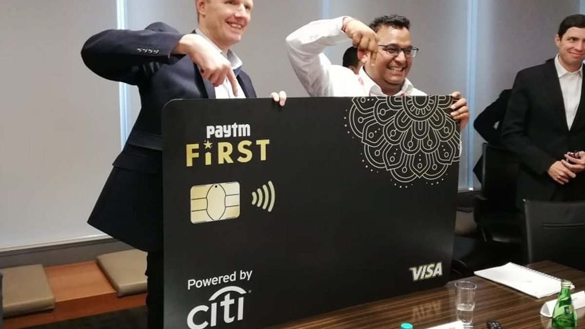 Paytm First Credit Card