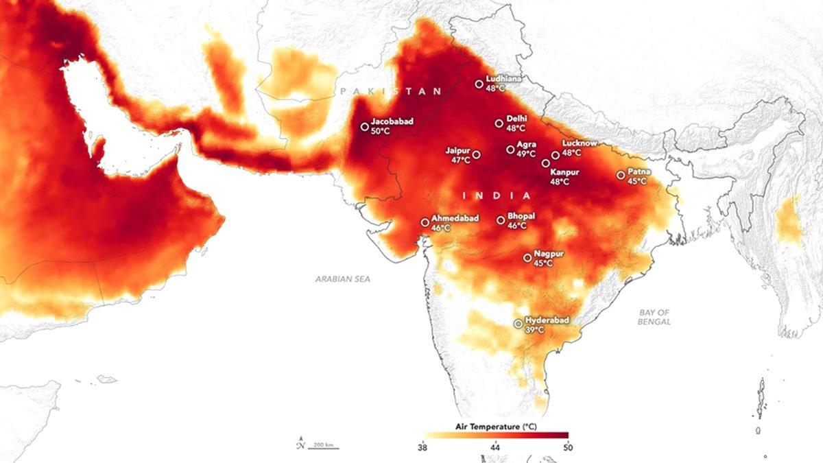 India currently facing its highest heatwave ecosystem in three decades