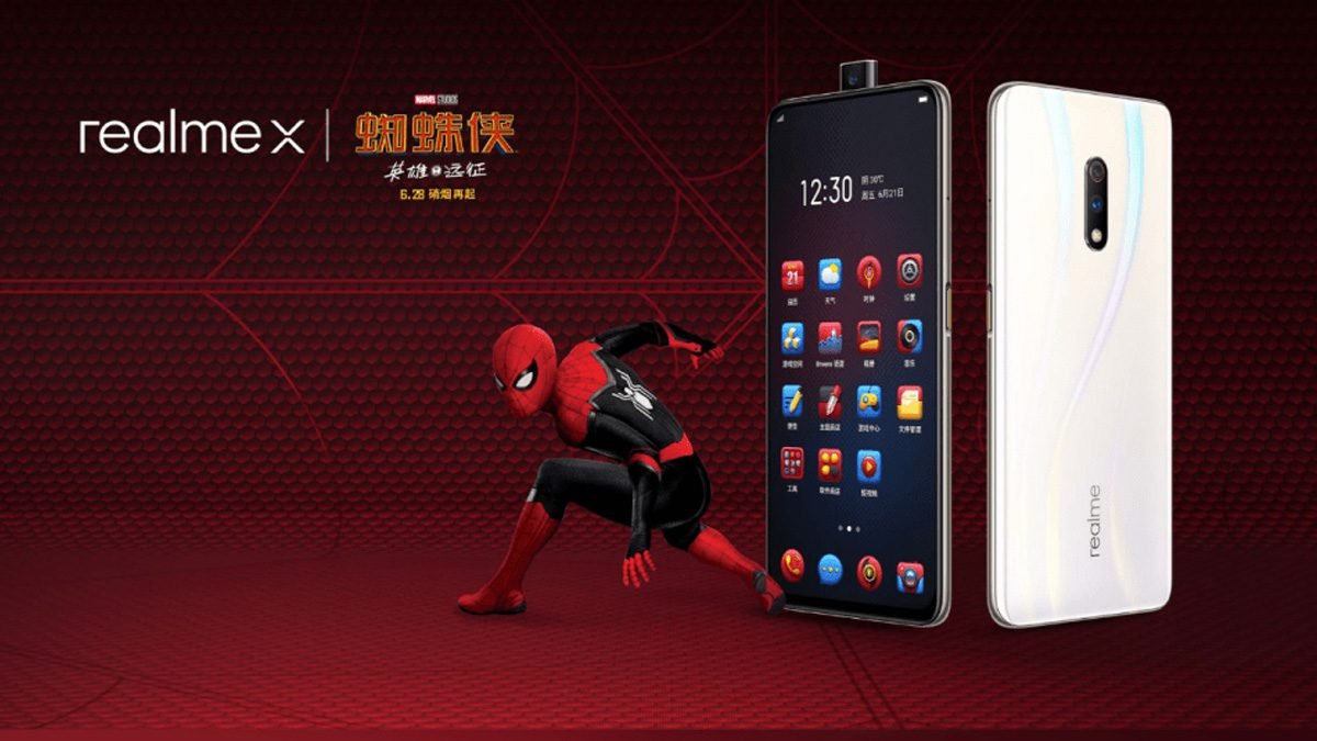 Realme X Spider-Man Phone