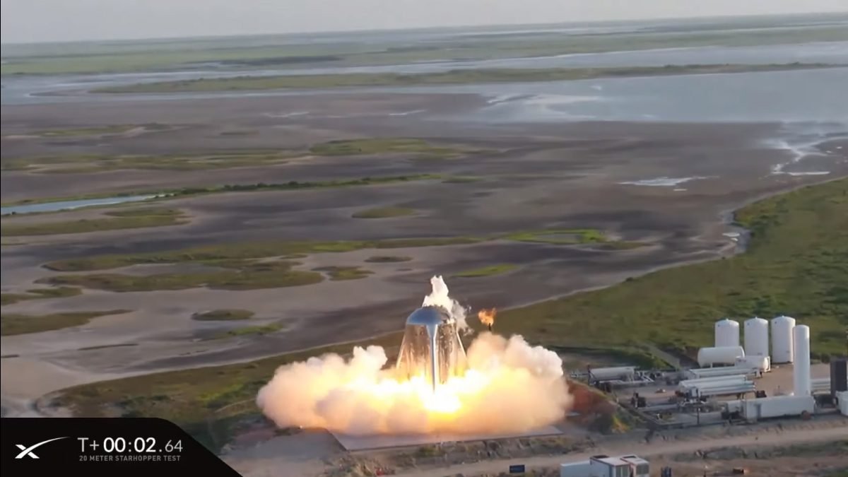 Spacex Starhopper Test