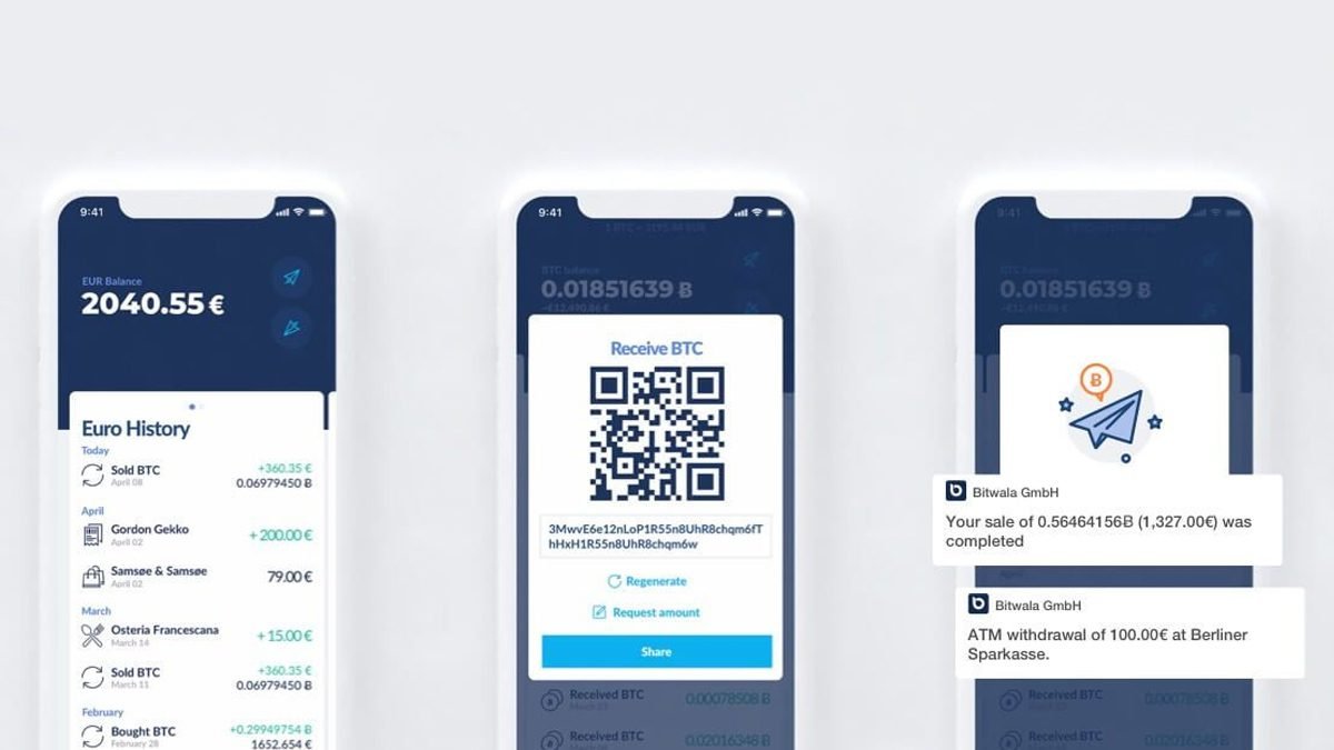 bitcoin banking app