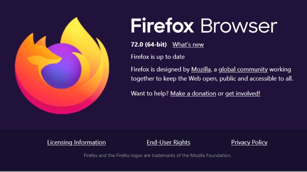 Mozilla Firefox 72.0 adds enhanced tracking protection ...