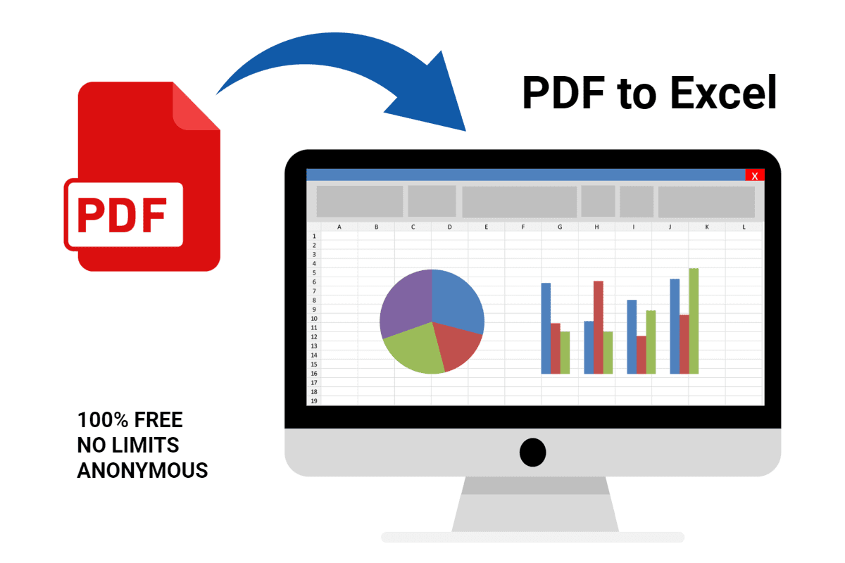 How To Convert PDF To Excel Sheet Without Using External Software 