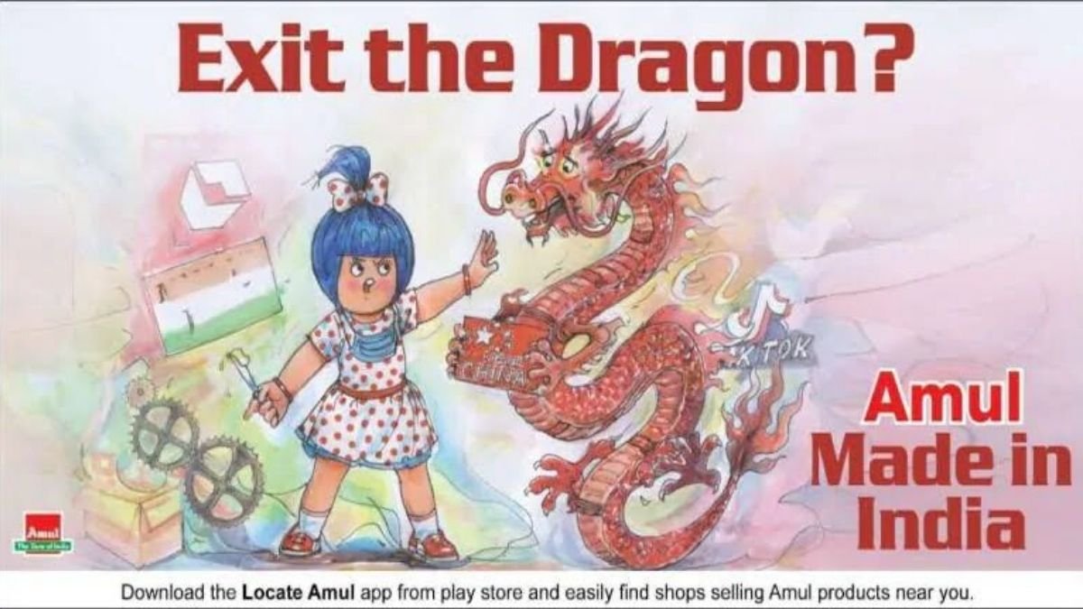 Amul Twitter Exit The Dragon