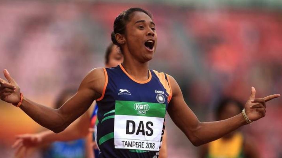 Hima Das, Sprinter