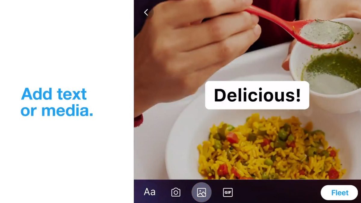 Twiter Fleets stories feature