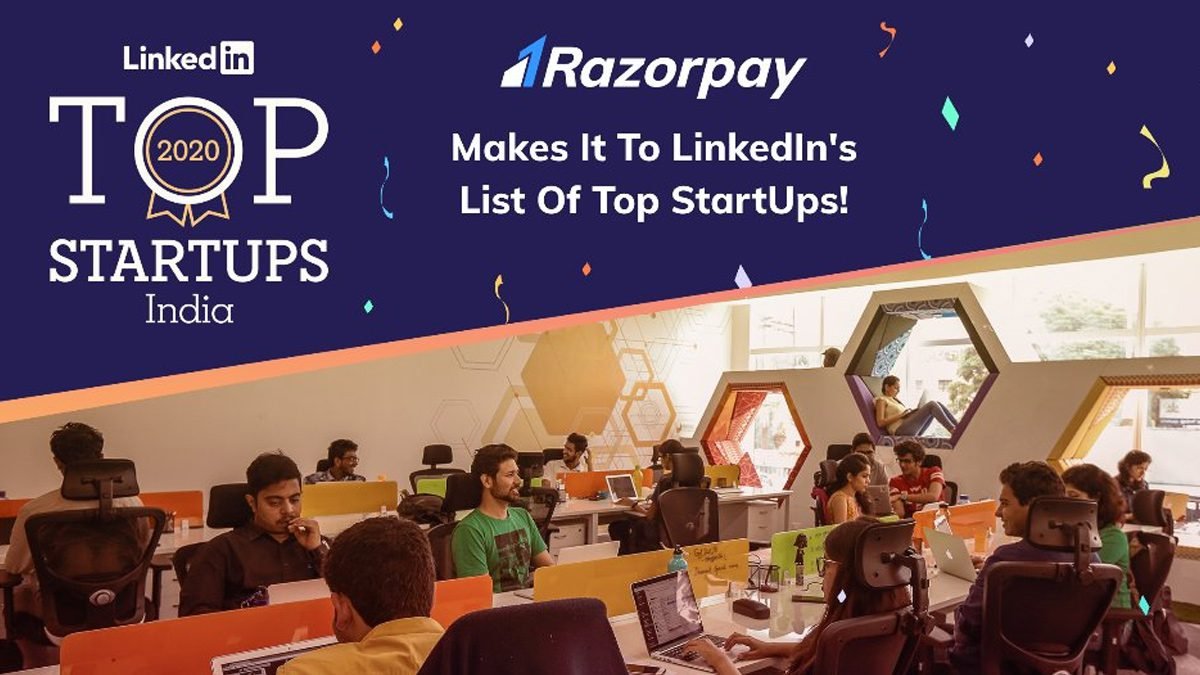 Razorpay at 6 Rank