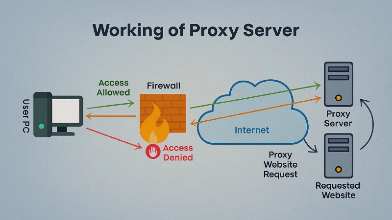 working with proxy server Web Scraping