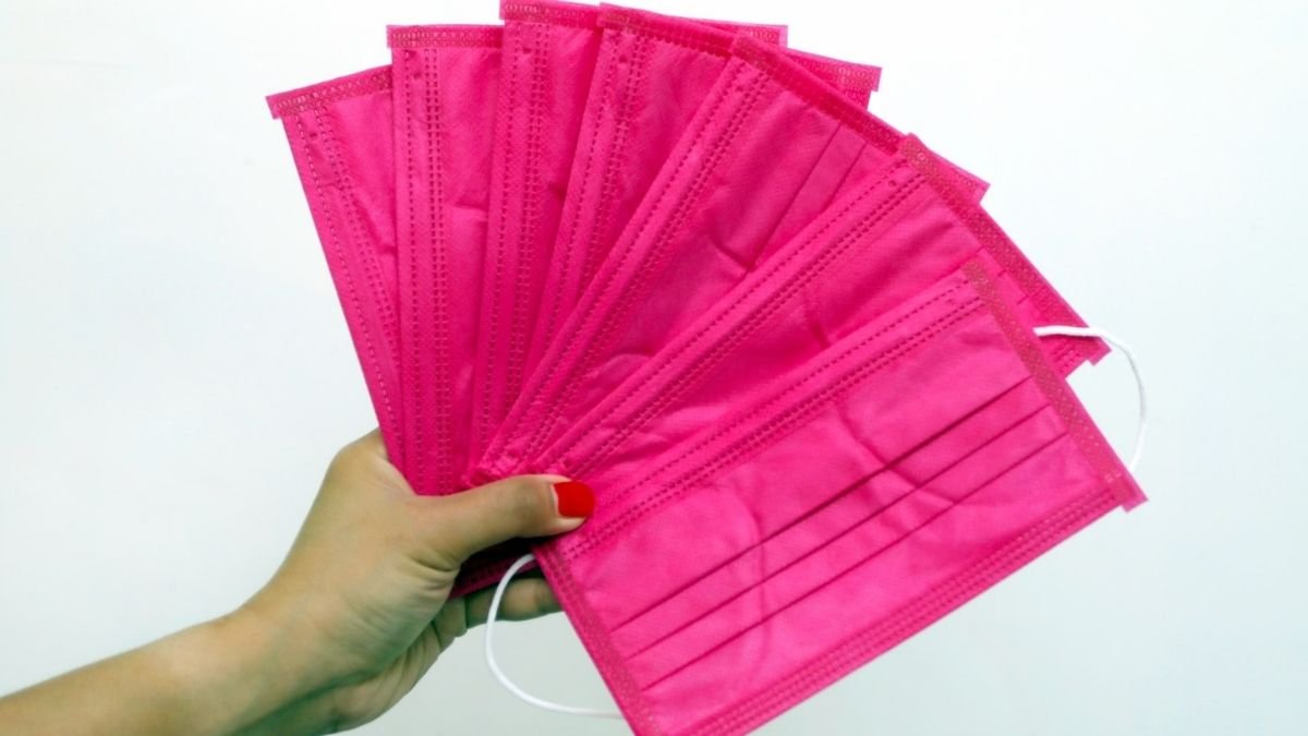 Pink Coronavirus Masks