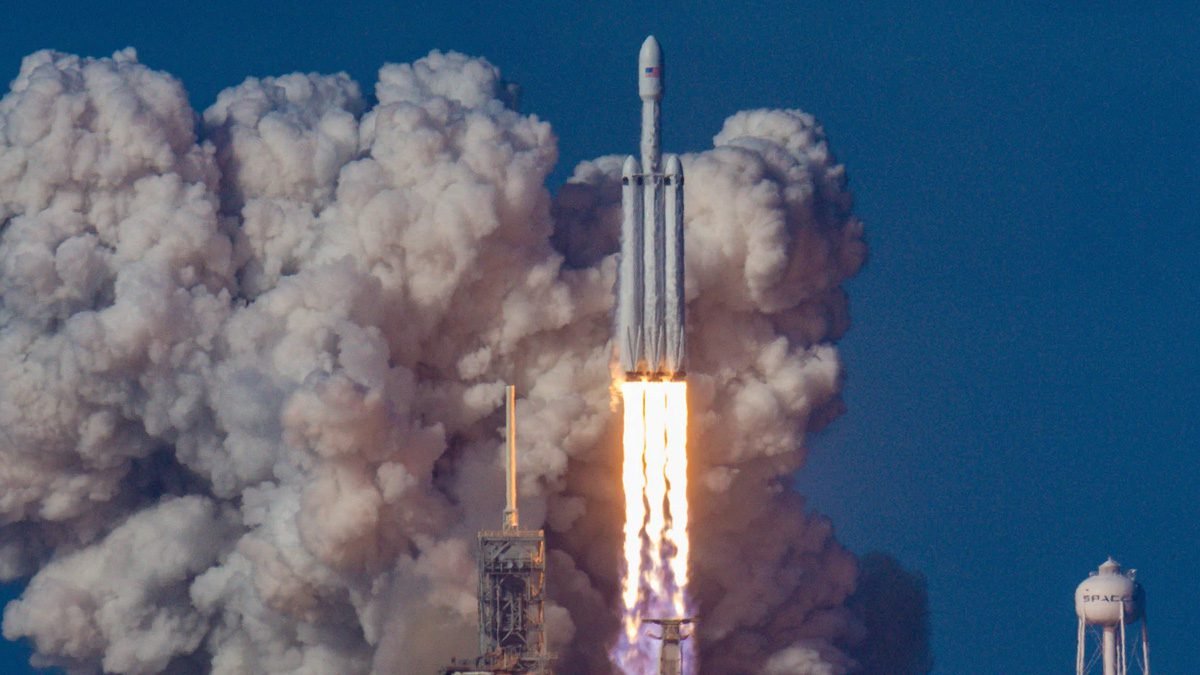 Falcon Heavy Rocket