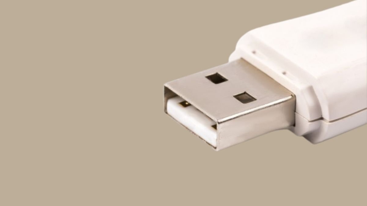 A Closeup Photo Of A Pendrive