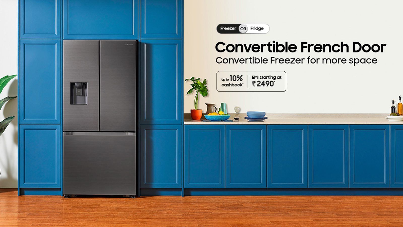 Samsung 3 Door Refrigerators