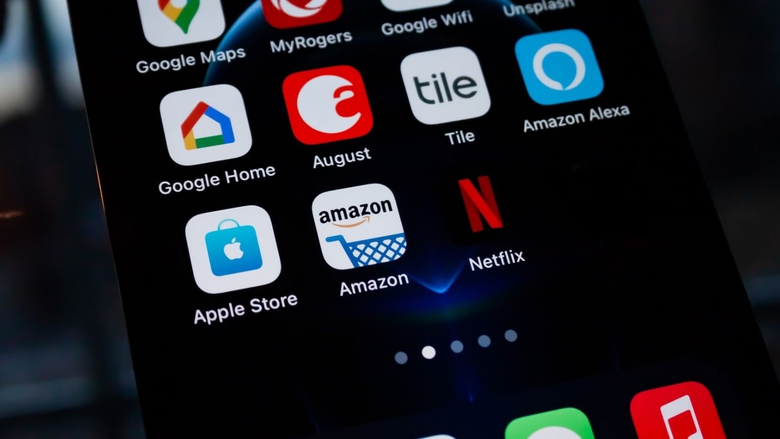 Amazon Icon On Phone Screen