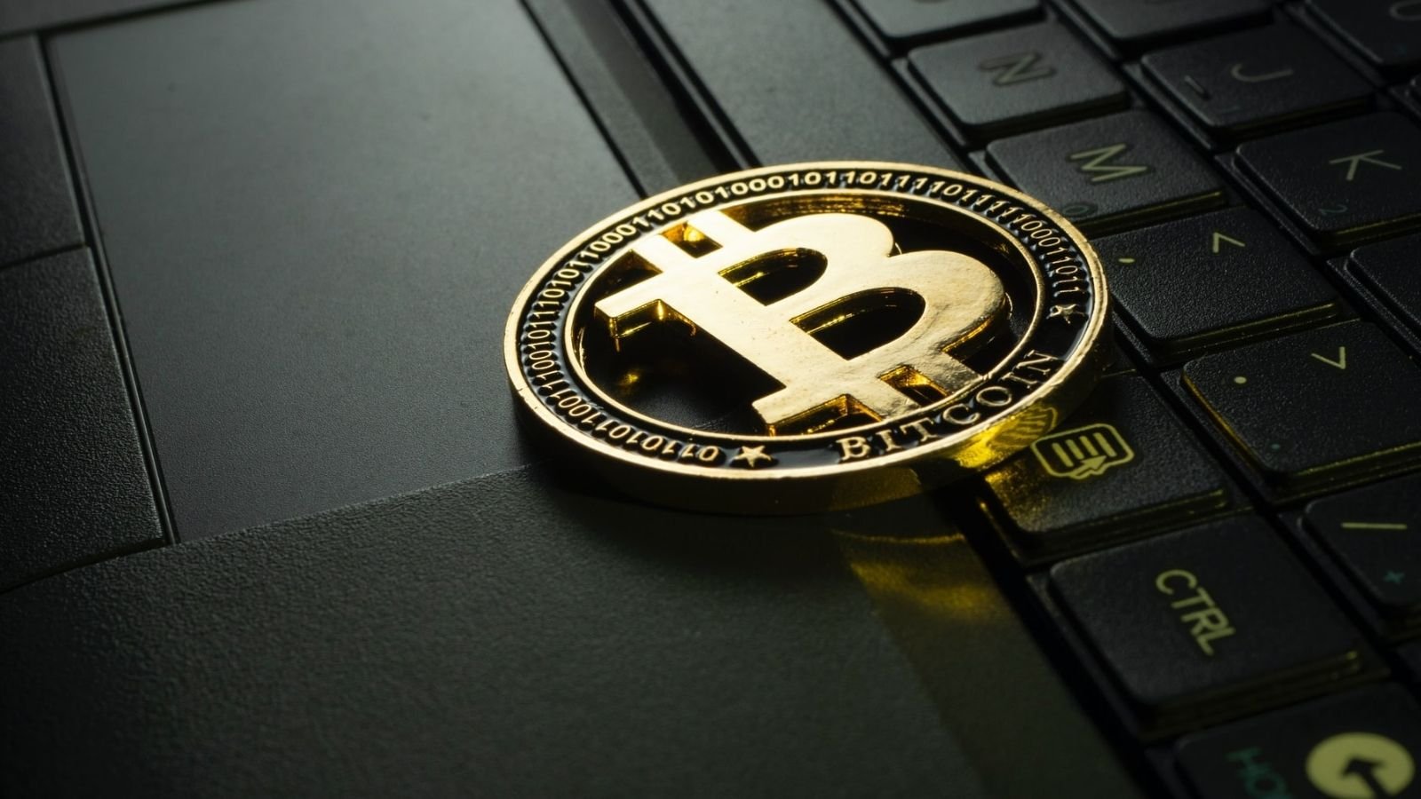 Bitcoin On Laptop