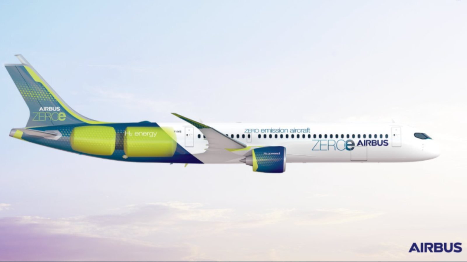 Airbus zero-emission plane