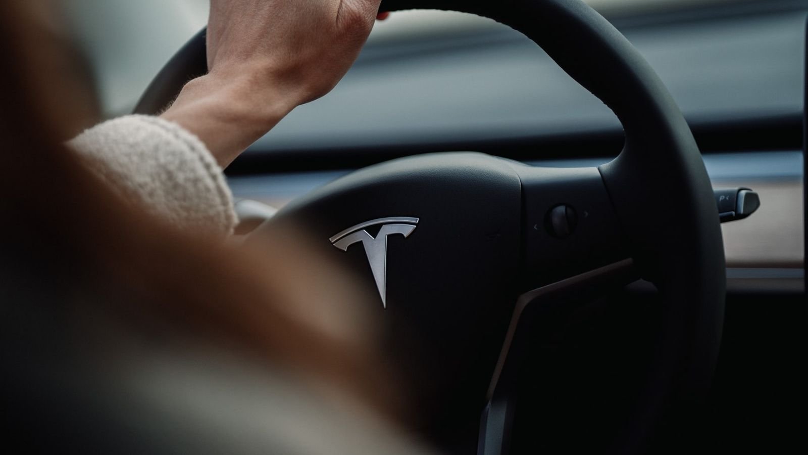 Tesla Car Steering Wheel