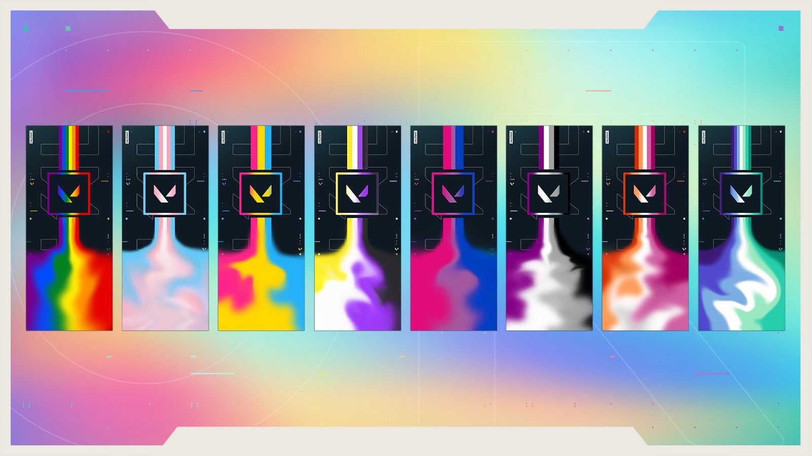 valo 1 Valorant free Pride cards and bundle 2022