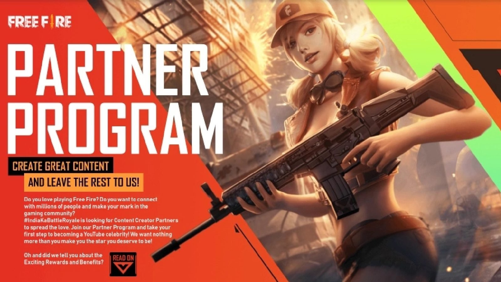 Free Fire Partner Program