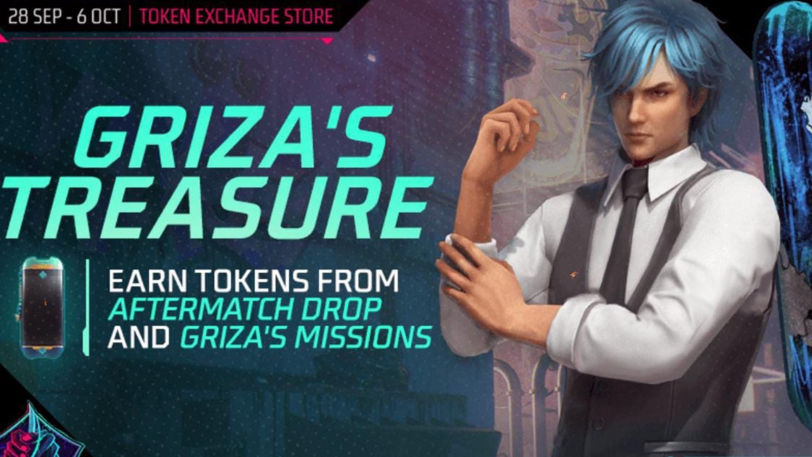 Free Fire Griza's Treasure event