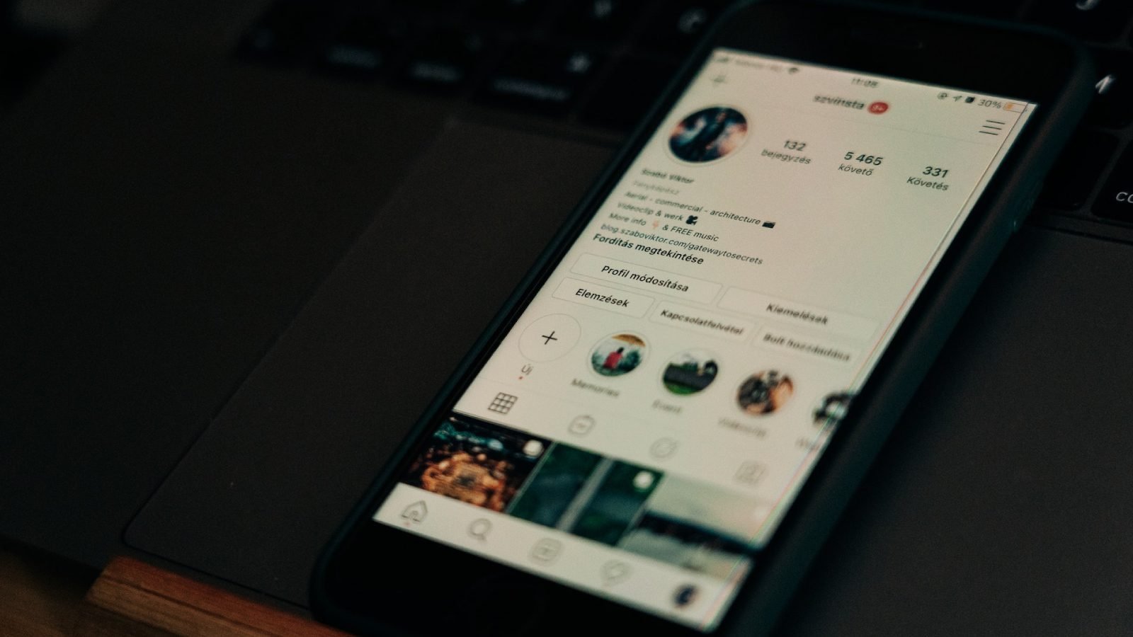 Instagram Profile Music