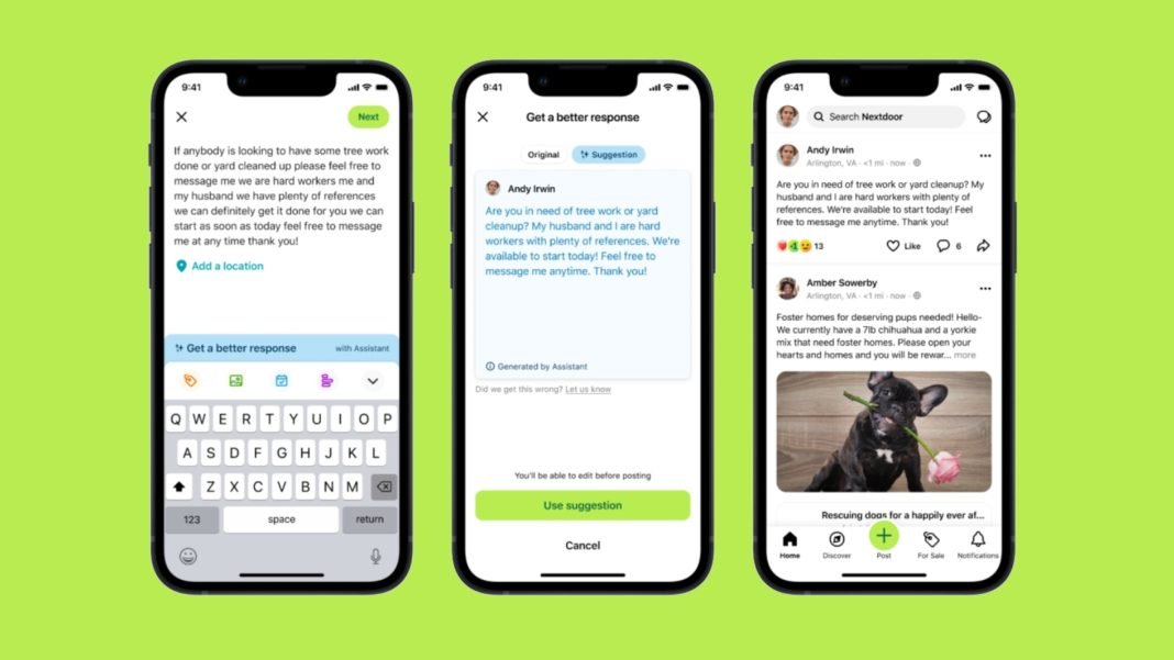 Nextdoor Generating AI Nextdoor Generating AI