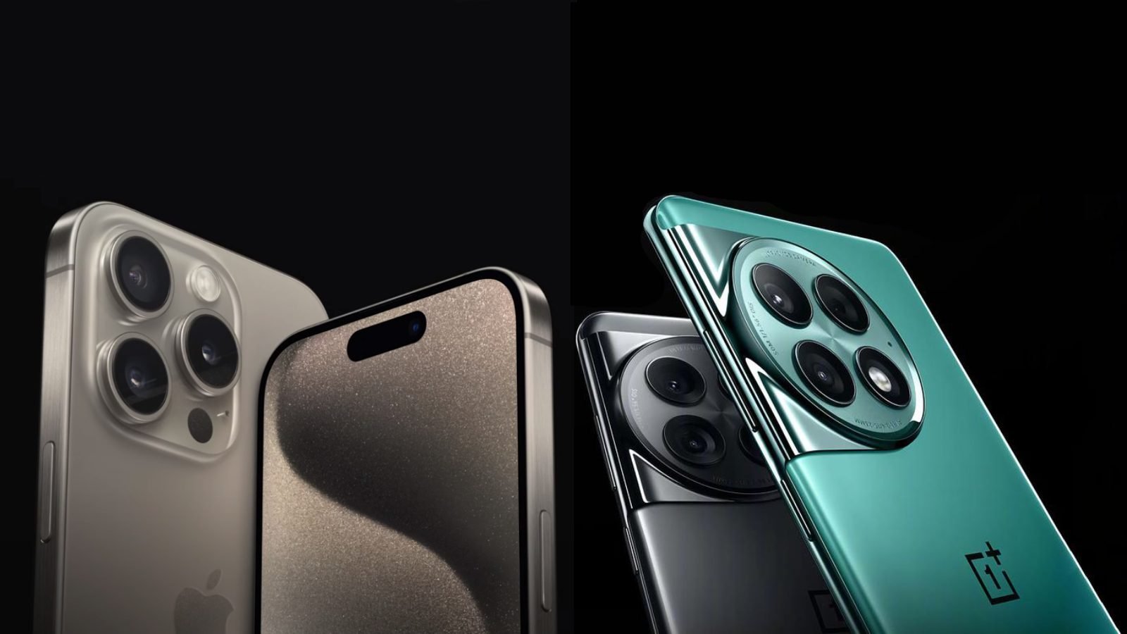 iPhone 15 Pro and OnePlus Ace 2 pro