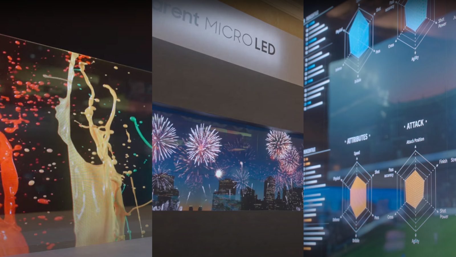 Samsung Unveils Transparent MicroLED Display at CES 2024