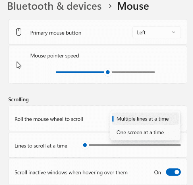 Bluetooth and Mouse