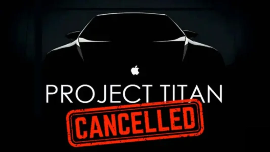Project Titan Cancelled