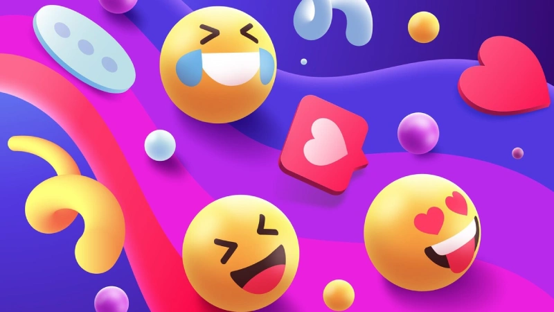 social media emojis visual Social Media Visuals