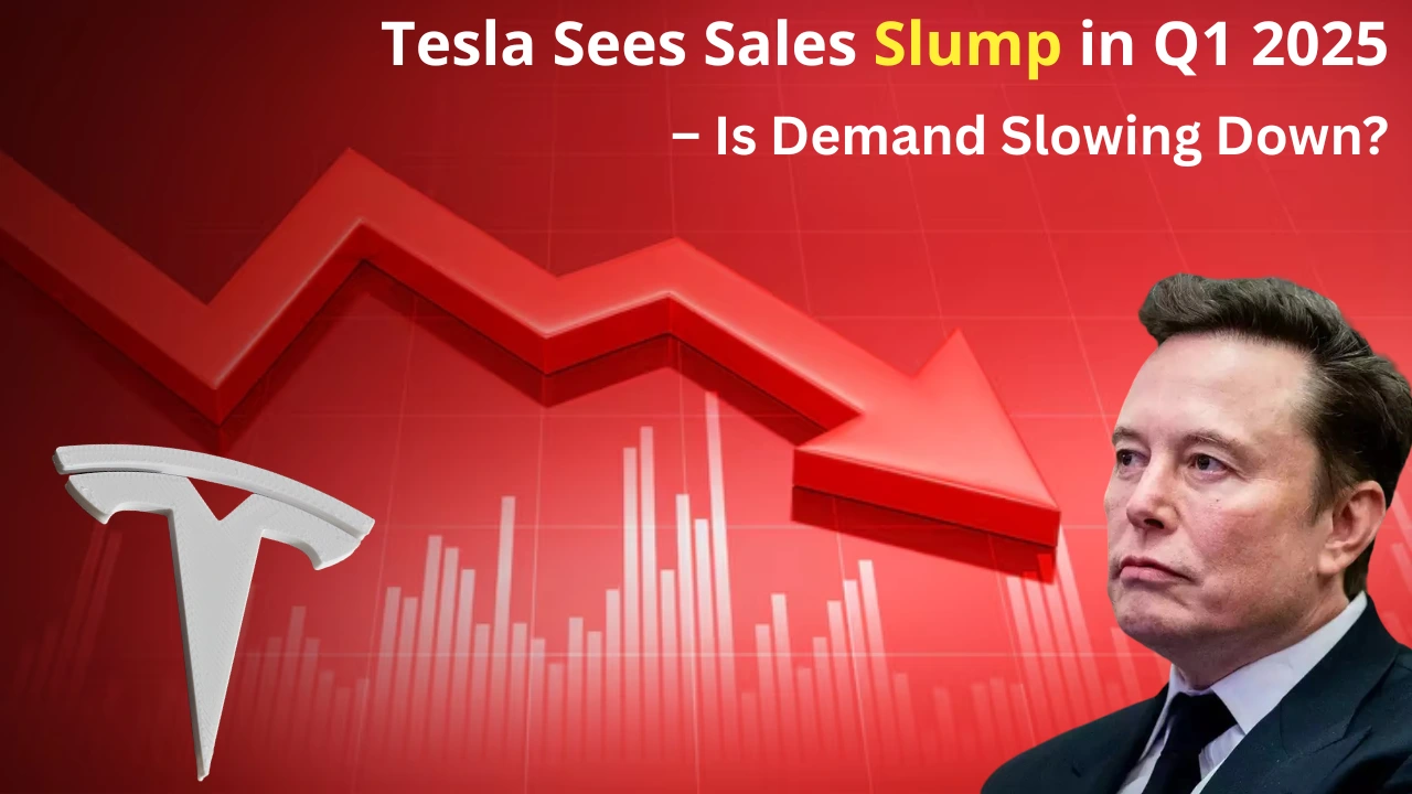 Tesla Reports a Drop in Sales for Q1 2025