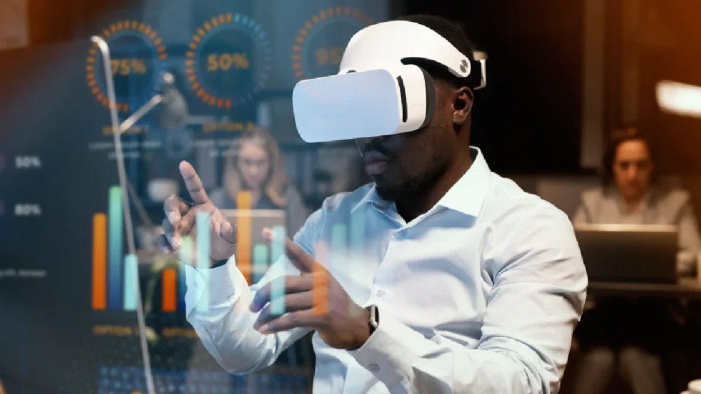 Men with VR