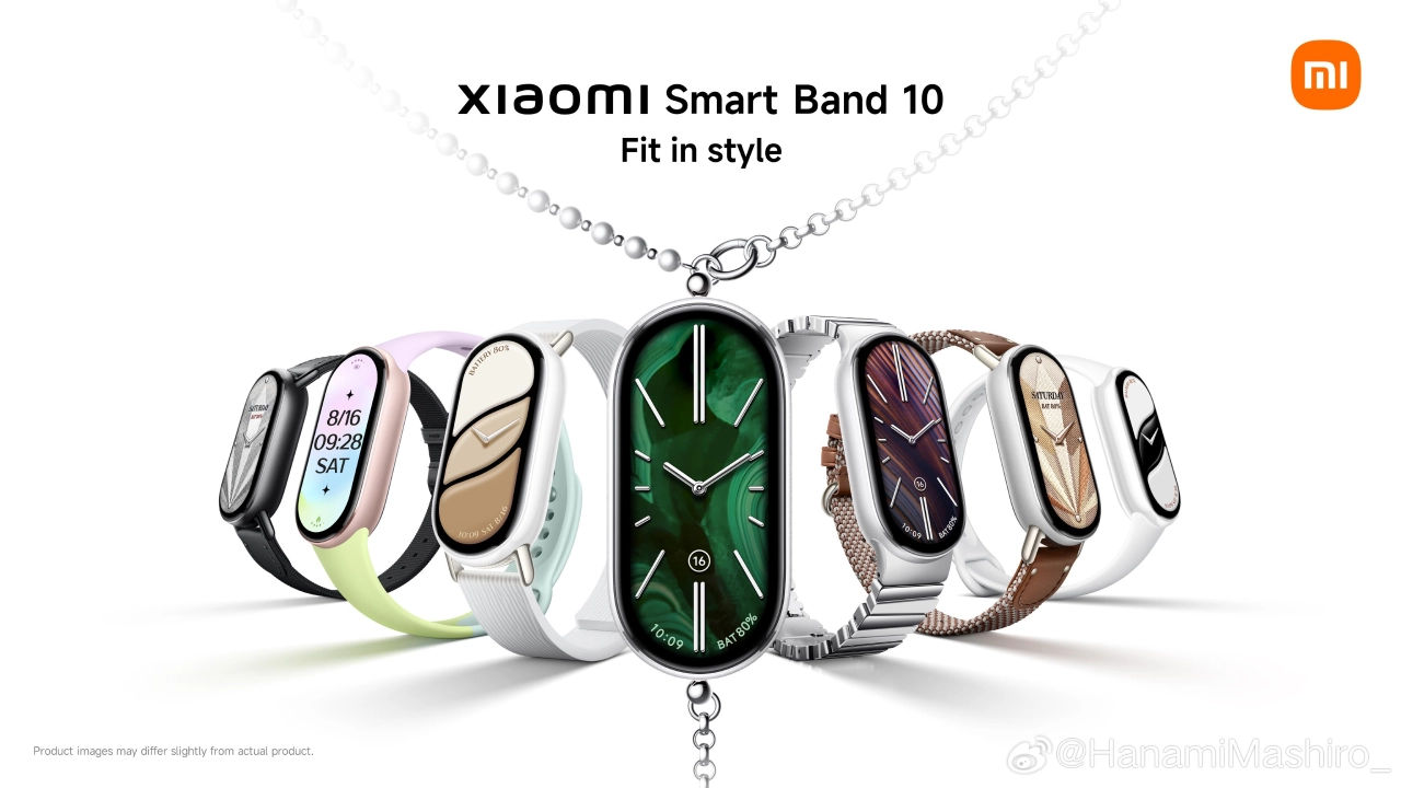 xiaomi smart band 10 style Mi Band 10